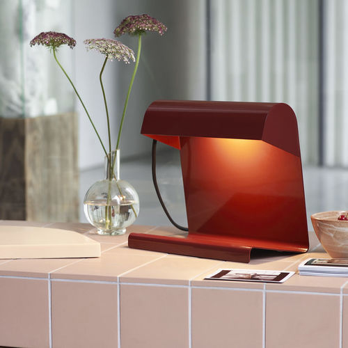 Lampada da tavolo - vitra USA - in lamiera d'acciaio / contemporanea / con cavo