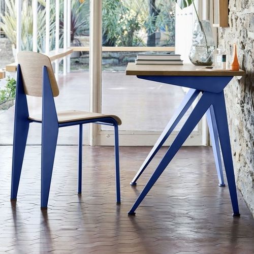 Sedia contemporanea - STANDARD - vitra USA - da interno / in rovere / in noce