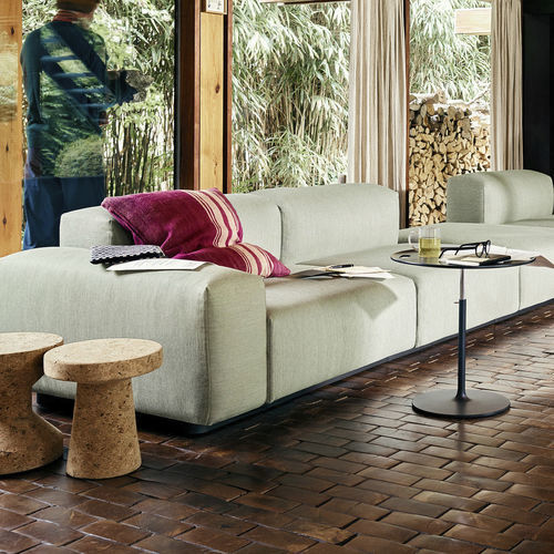 Divano modulare - SOFT - vitra USA - contemporaneo / in tessuto / in pelle