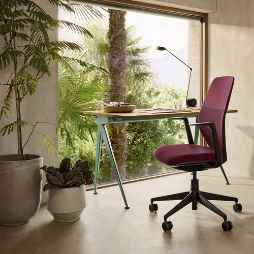 Sedia da ufficio contemporanea - ACX MESH - vitra USA - da interno / in tessuto / in poliestere