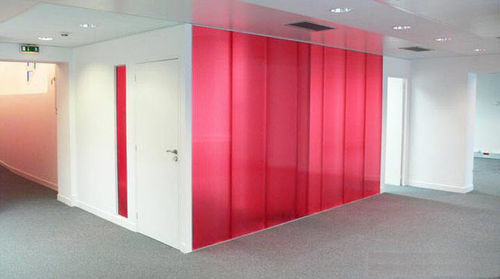 Pannello in policarbonato per edificio - PANNEAU EN POLYCARBONATE DE COULEUR - PSD-Plastiques - colorato