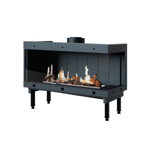 Stufa a gas - Mira RS - Mira Heating Co. Ltd. - da appoggio / a 2 facciate / contemporanea