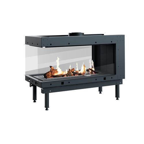 Stufa a gas - Mira US - Mira Heating Co. Ltd. - da appoggio / a 3 facce / contemporanea