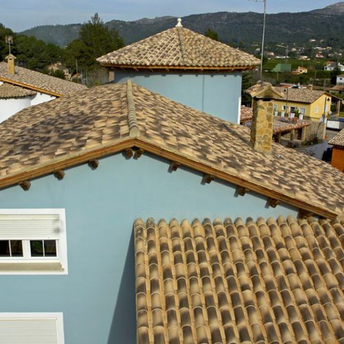 Tegola coppo - COLLADO - Cobert - in terracotta / grande / tradizionale