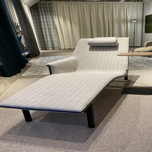 Dormeuse contemporanea - PLANAR - David design - in tessuto / in pelle / in rovere