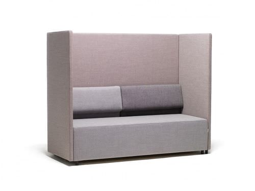 Divano contemporaneo - RUMBLER ONE HIGHBACK - David design - in tessuto / a schienale alto / verde
