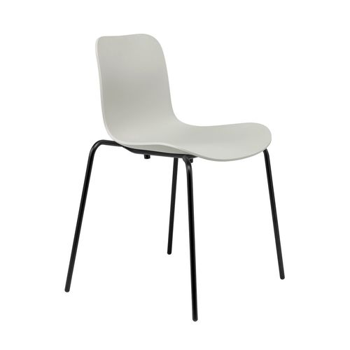 Sedia contemporanea - LANGUE - NORR11 - da interno / in faggio / in plastica