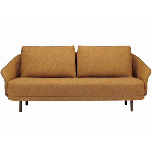 Divano contemporaneo - NEW WAVE - NORR11 - in tessuto / bianco / arancione