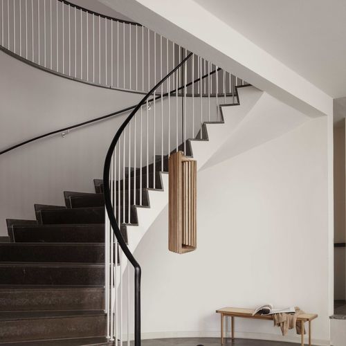 Lampada a sospensione - FRAMES - NORR11 - in rovere / contemporanea / con cavo