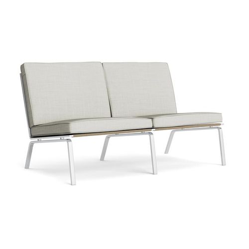 Divano design Bauhaus - MAN - NORR11 - in tessuto / in pelle / beige