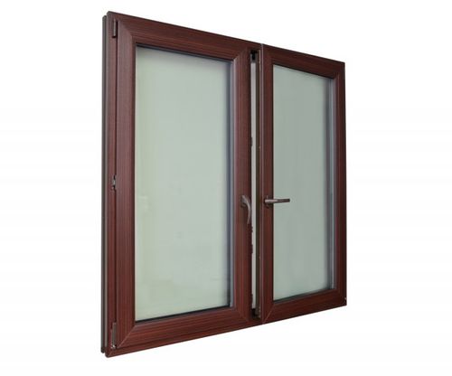 Finestra in PVC - IGLO ENERGY - drutex - ad anta ribalta / a tripli vetri / con vetro quadruplo