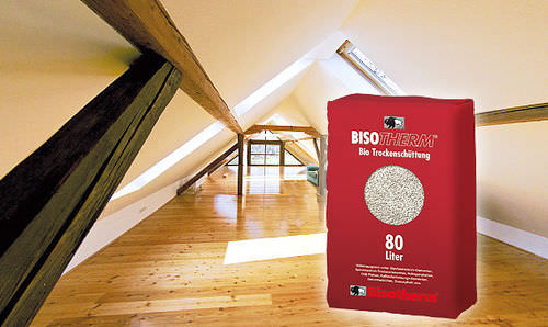 Isolante fonoassorbente - BISOTHERM® - BISOTHERM - termo-acustico / in silicato di calcio / in granuli