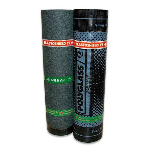 Membrana impermeabilizzante di protezione - ELASTOSHIELD TS 4 - Polyglass Spa - per tetti / per costruzione di ponti / per vasca