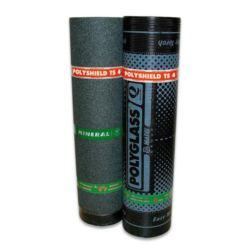 Membrana impermeabilizzante di protezione - POLYSHIELD TS 4 - Polyglass Spa - per tetti / per costruzione di ponti / per vasca
