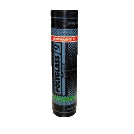 Membrana impermeabilizzante di protezione - ANTIRADICE E - Polyglass Spa - per tetti / per fondazione / per costruzione di ponti