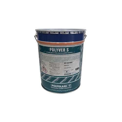 Pittura di protezione - POLYVER S - Polyglass Spa - da esterno / per tetti / per calcestruzzo