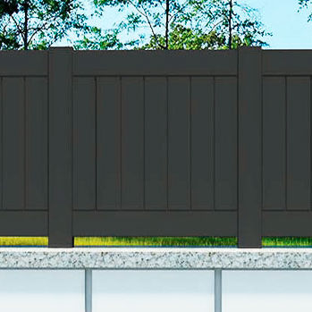 Recinzione a lamelle - VD01 - AGM - da giardino / in alluminio / contemporanea