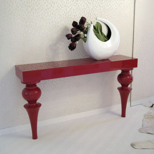 Consolle classica - ARIOSO : RÉF. 24306  - OVATION Paris - in legno laccato / con supporto in legno laccato / rettangolare