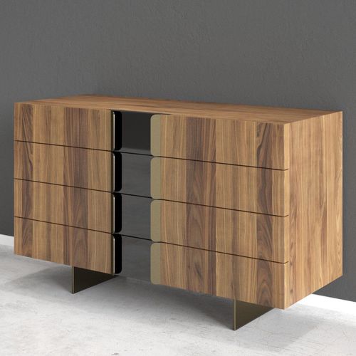 Cassettone contemporaneo - 20504 Commode Berlioz - OVATION Paris - in legno / in metallo / su misura