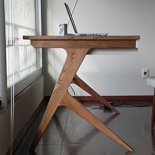 Scrivania contemporanea - LEHAR : RÉF. 25008 - OVATION Paris - in legno / con contenitore