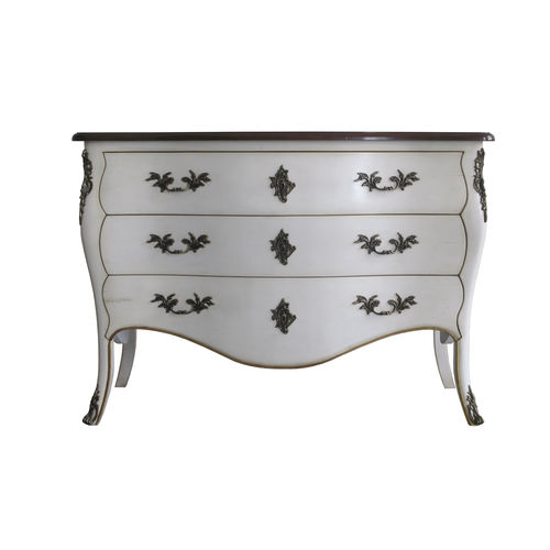 Cassettone con piedi alti - PASSY : RÉF. 10543 - OVATION Paris - in stile Luigi XV / in legno laccato / non specificato