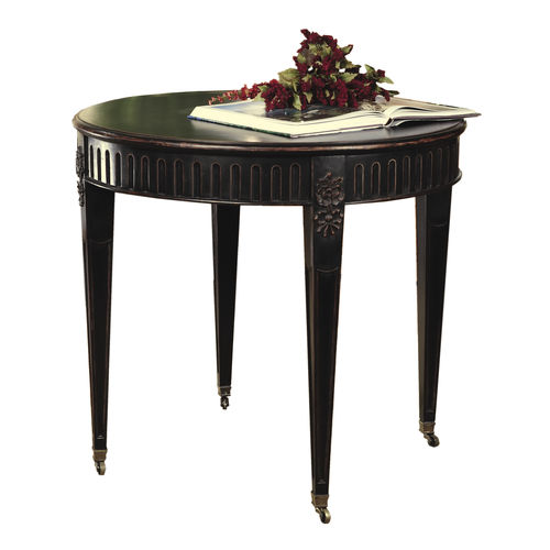 Tavolo in stile - ANTOINETTE : RÉF. 14080 - OVATION Paris - in legno / con supporto in legno / rotondo