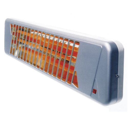 Stufa ad infrarossi da parete - Q 1201 - TECHNOTHERM - elettrica / contract / tubo radiante