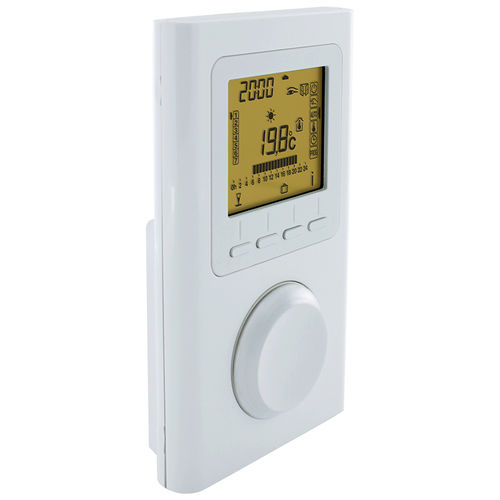 Termostato elettronico - TPF-ECO - TECHNOTHERM - per riscaldamento / bianco / con display digitale