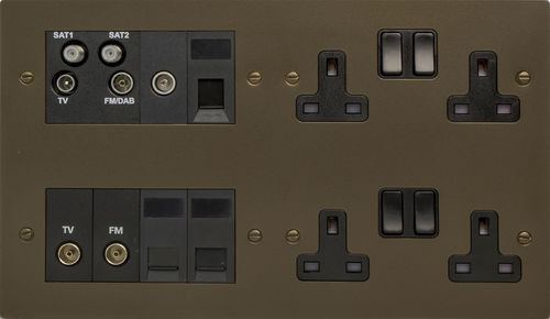Presa di corrente - SHEER - Hamilton Litestat - informatica / USB / TV