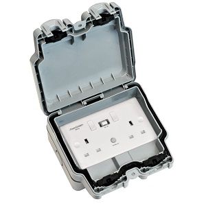 Presa di corrente - Elemento IP66  - Hamilton Litestat - multipla / da parete / non incassato