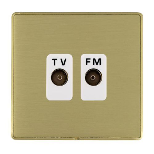 Presa TV - Linea-Duo CFX - Hamilton Litestat - radio / doppia / da parete
