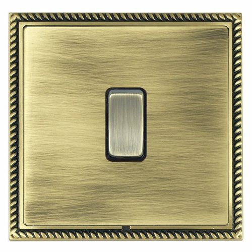 Interruttore a bascula - LINEA-GEORGIAN CFX® - Hamilton Litestat - ad incasso / in ottone / in bronzo
