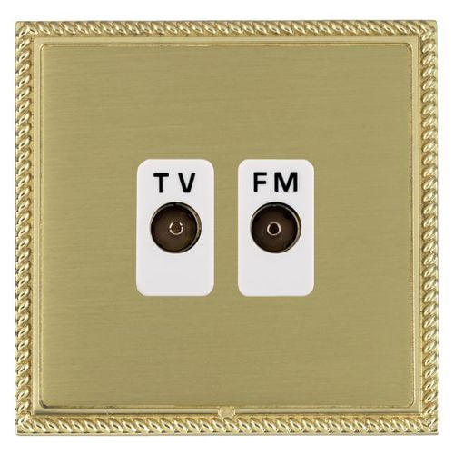 Presa TV - LINEA-GEORGIAN CFX® - Hamilton Litestat - radio / doppia / da parete