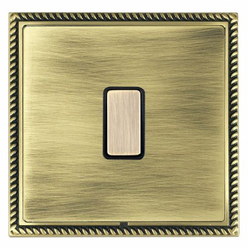 Interruttore a pulsante - LINEA-GEORGIAN CFX® - Hamilton Litestat - ad incasso / in metallo / classico