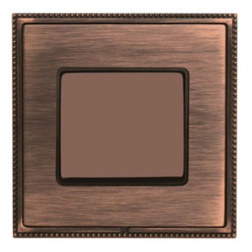 Interruttore a bascula - LINEA-PERLINA CFX® WIDE - Hamilton Litestat - ad incasso / doppio / triplo