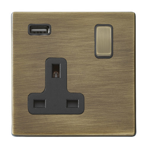 Presa di corrente - Hartland G2 - Hamilton Litestat - USB / doppia / da parete