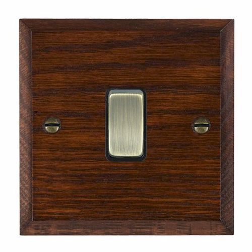 Interruttore a bascula - Woods - Hamilton Litestat - ad incasso / in legno / contemporaneo