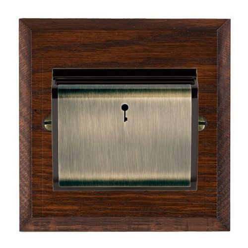 Interruttore a scheda - Woods - Hamilton Litestat - ad incasso / in legno / contemporaneo