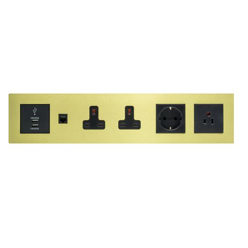 Presa di corrente - SHEER CFX® - Hamilton Litestat - USB / telefonica / multipla
