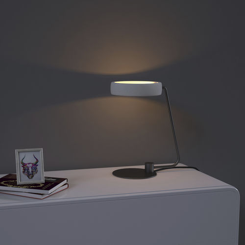 Lampada da tavolo - GHETTO T - Urbi et Orbi - in ferro / in calcestruzzo / contemporanea