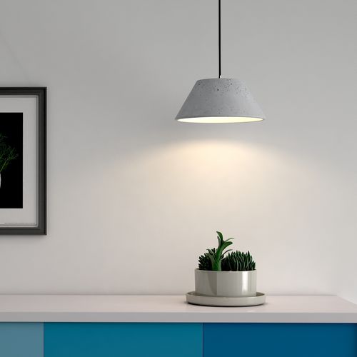 Lampada a sospensione - MONS28 - Urbi et Orbi - in calcestruzzo / contemporanea / con cavo