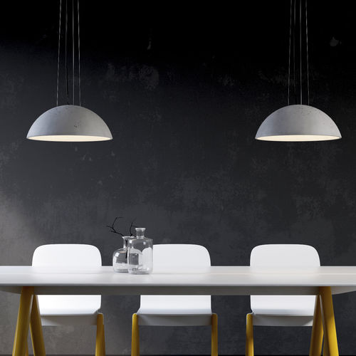 Lampada a sospensione - GLOBUS 410 - Urbi et Orbi - in calcestruzzo / contemporanea / con cavo