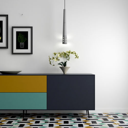 Lampada a sospensione - IGNIS VER - Urbi et Orbi - in calcestruzzo / contemporanea / con cavo