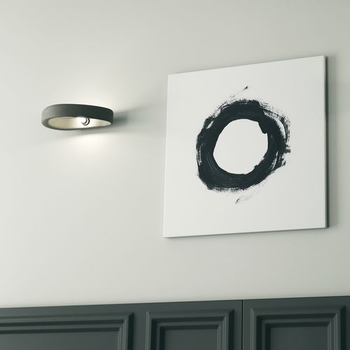 Applique contemporanea - ARETHA W - Urbi et Orbi - da interno / in metallo / in calcestruzzo