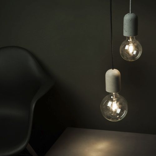 Lampada a sospensione - DOLIO - Urbi et Orbi - in calcestruzzo / contemporanea / con cavo