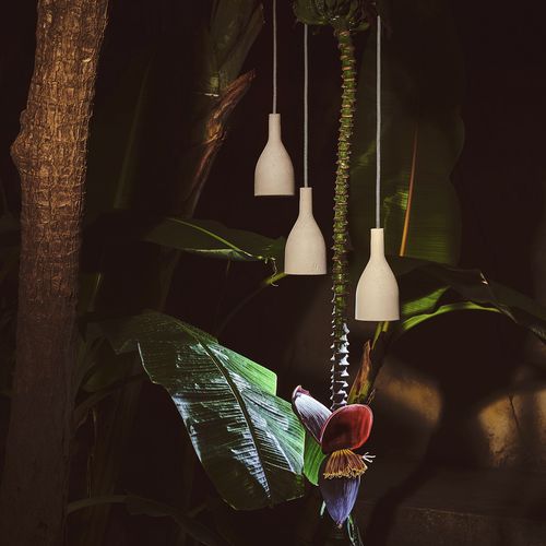 Lampada a sospensione - AMPULLA - Urbi et Orbi - in calcestruzzo / contemporanea / con cavo