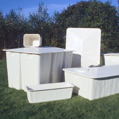 Serbatoio di stoccaggio dell'acqua - ONE PIECE GRP - Tricel - interrato / in plastica