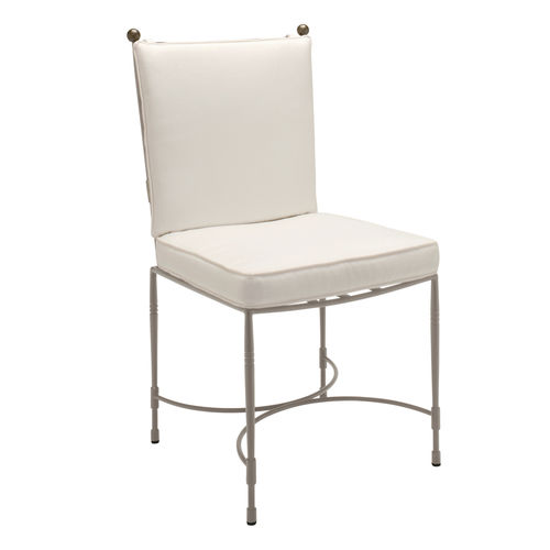 Sedia da giardino classica - AMALFI  - JANUS et Cie - in acciaio inossidabile / contract / per uso residenziale