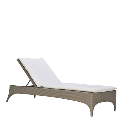Lettino prendisole classico - AMARI  - JANUS et Cie - in fibre sintetiche / in alluminio / da giardino