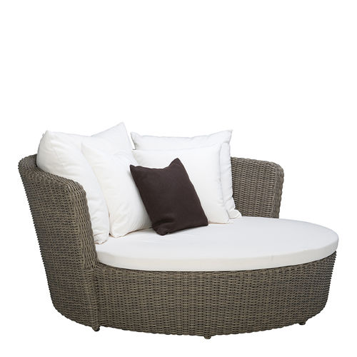 Dormeuse classica - SHELL  - JANUS et Cie - in alluminio / in fibre sintetiche / da giardino